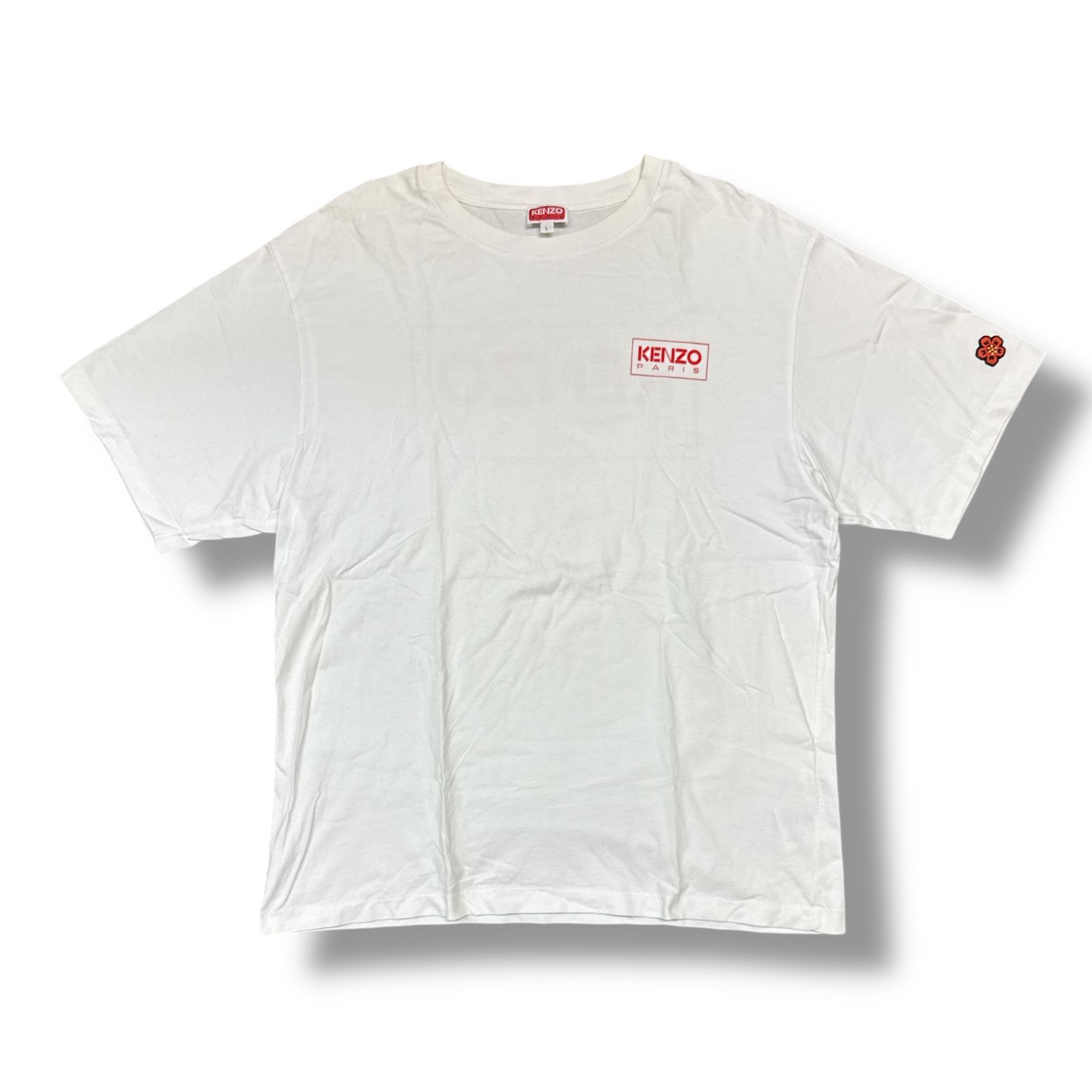 KENZO 22AW LOGO TEE ロゴTシャツ 半袖カットソー バックプリント 