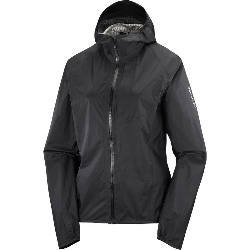 SALOMON サロモン トレイルランニング レインジャケット BONATTI WP Jacket JKT W DEEP BLACK LC1888000