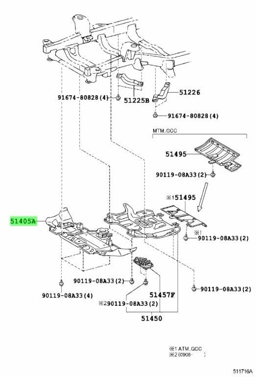 fjクルーザー エンジンアンダーカバー Toyota 4Runner FJ Cruiser OEM Genuine Engine Under Cover