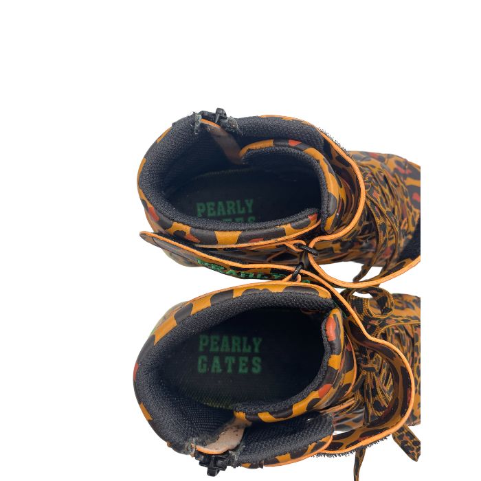 PEARLY GATES ヒョウ柄 スポーツシューズ