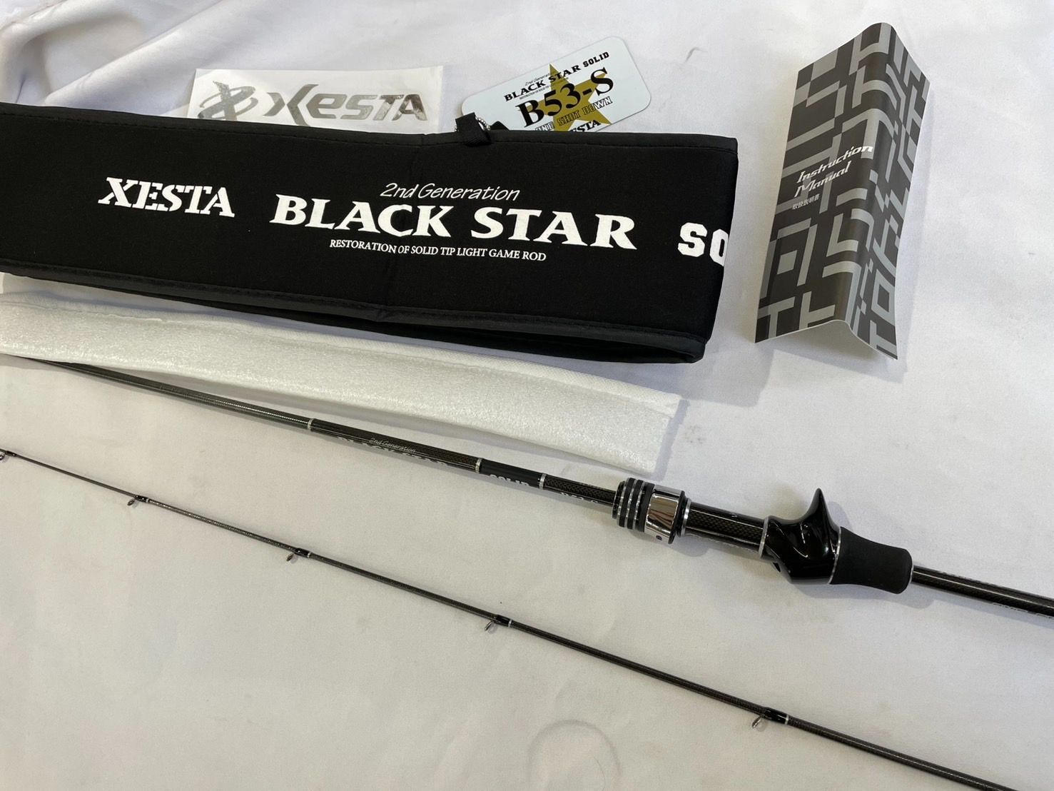 釣り人 XESTA ブラックスター 2nd S78 ジャンク 釣り人様専用 XESTA