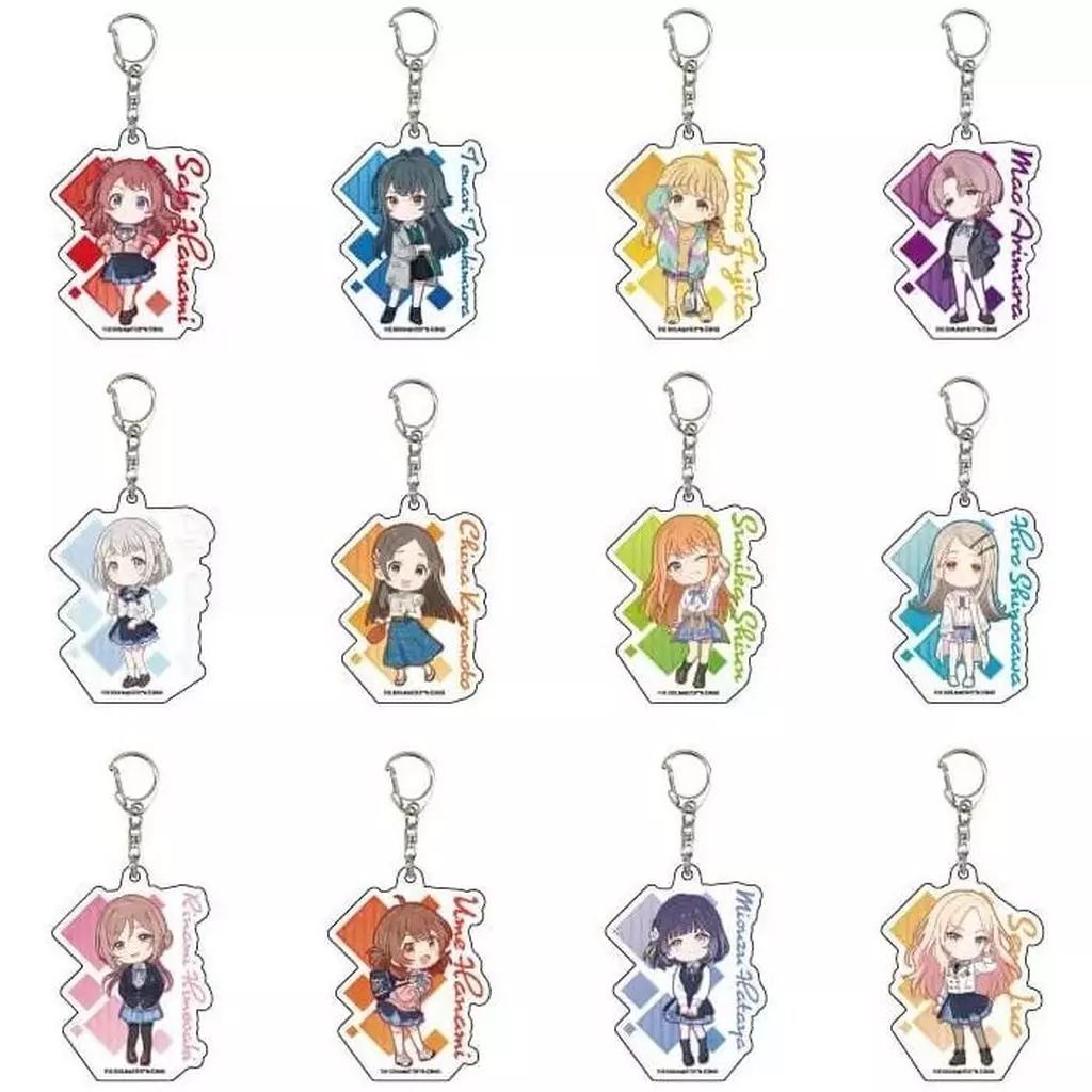 中古】キーホルダー 全12種セット 「学園アイドルマスター POP UP SHOP