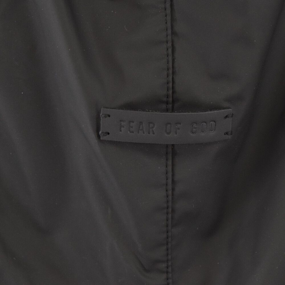 275センチ股下FEAR OF GOD フィアオブゴッド Sixth Collection NYLON Cargo Pants 6thコレクション ナイロンカーゴパンツ ブラック FG10-012