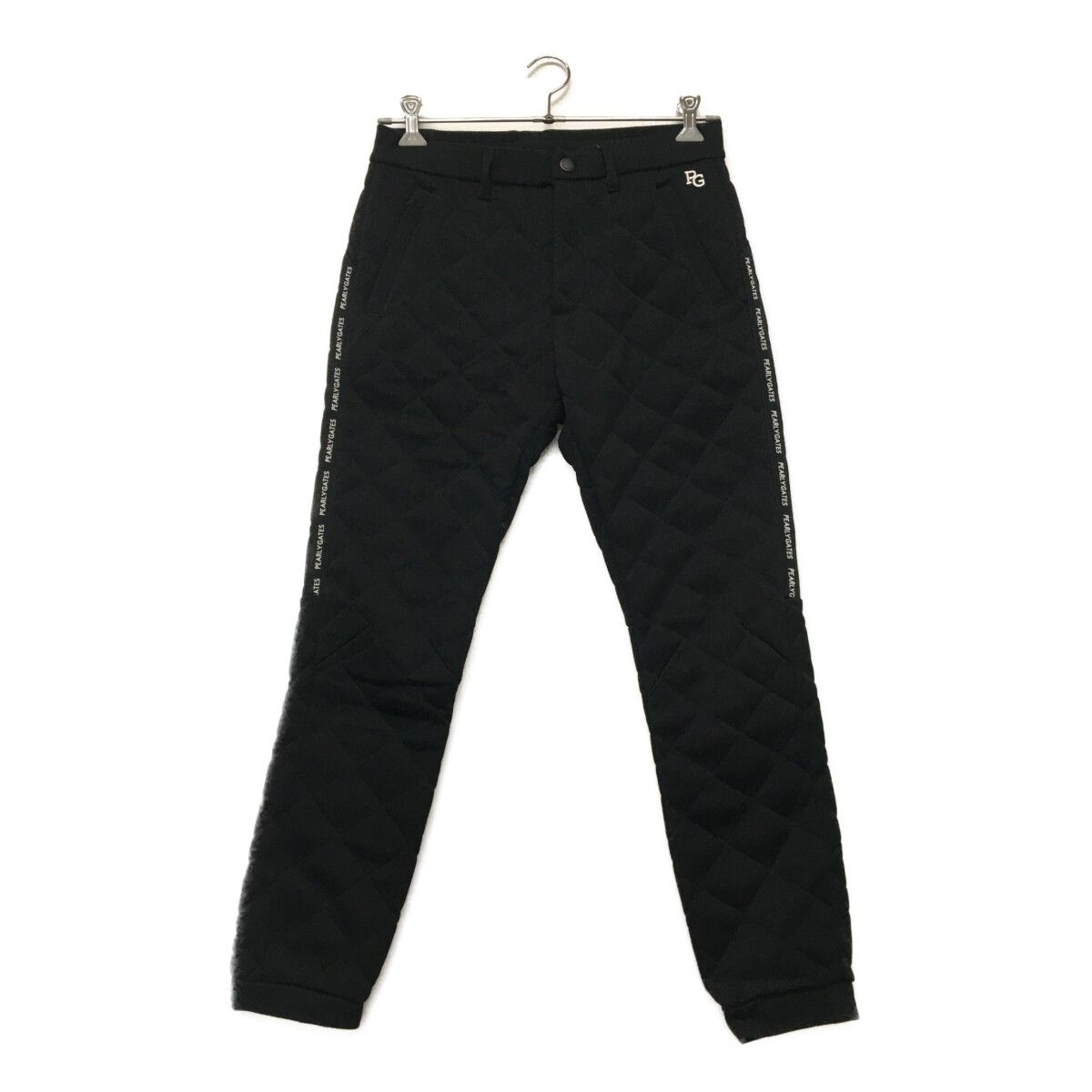 パーリーゲイツ PEARLY GATES パンツ 黒 ブラック M 美品】パーリー