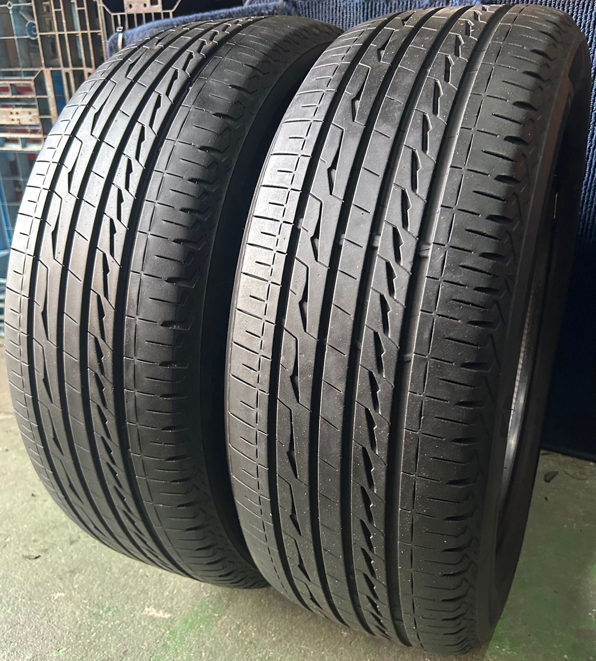 製造 溝7～8分山 BRIDGESTONE ALENZA LX100 2本 225 55R18 ASP3147