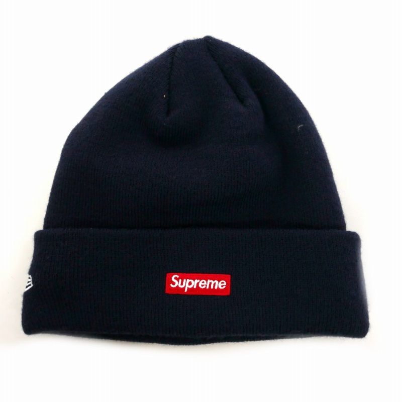 supreme シュプリーム ニット　ビーニー　ビッグロゴ　ネイビー　紺 Supreme ニット・ビーニーのオンライン通販 I Be-Supremer