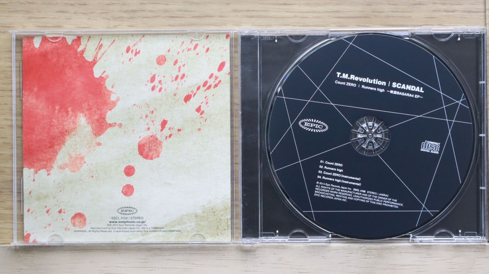 【超希少】R.E.M/「Chronic Town」【国内サンプル盤】 国内盤CD☆T.M.Revolution/T.M.レボリューション□ SCANDALCount