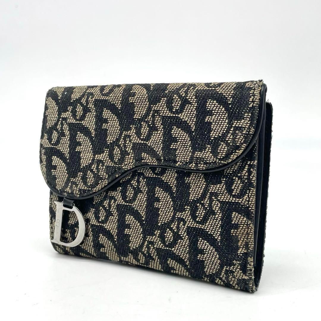 良品✨Christian Dior クリスチャンディオール サドル トロッター 二