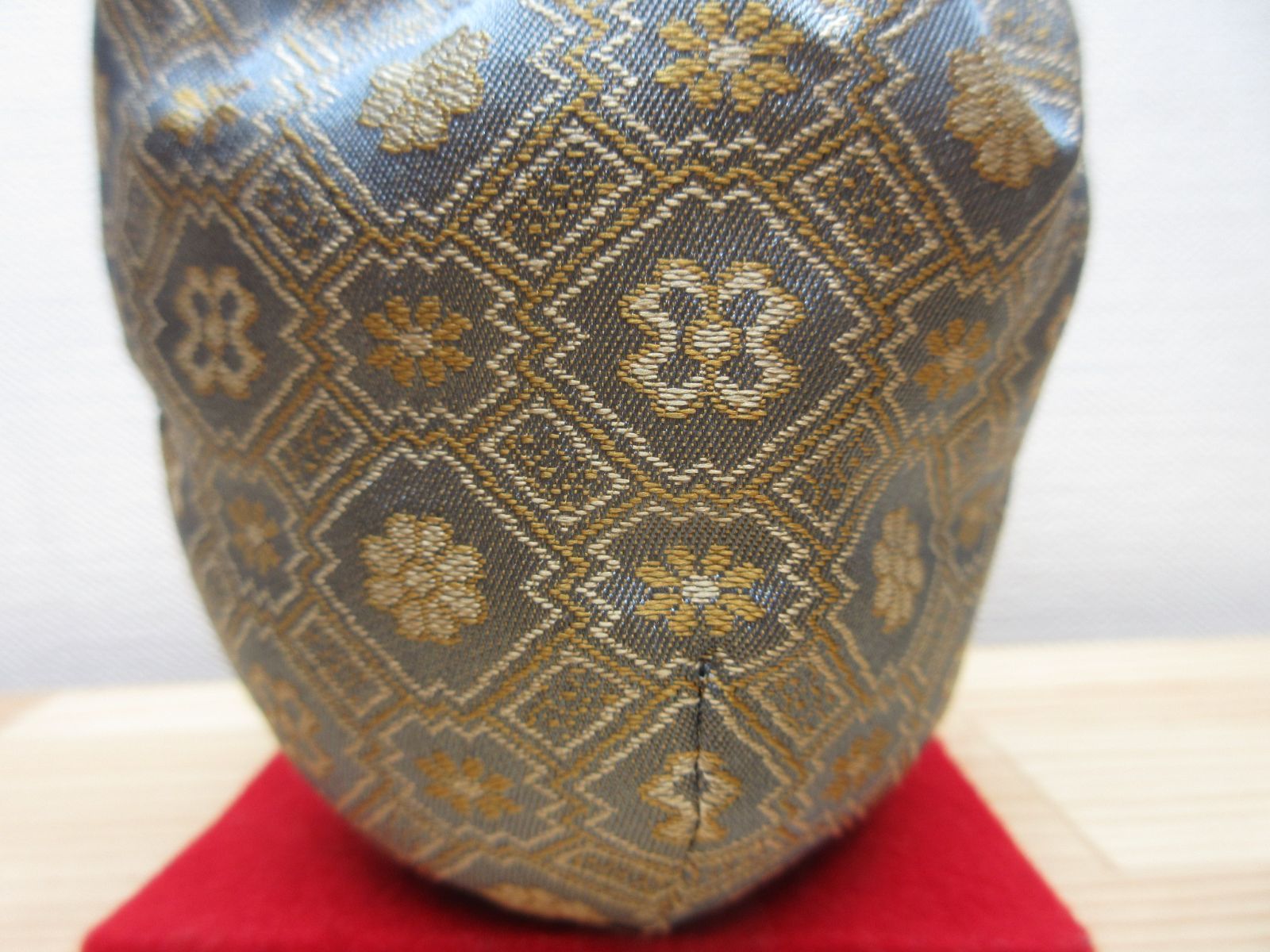 逢絢亭・新品】茶道具 注文 仕覆 四滴茶入仕覆 正絹 蜀江錦 日本製 逢