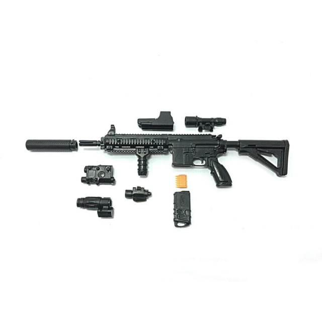 新品!!送料無料!! 1/6スケール HK416 未組立 銃 プラモデル