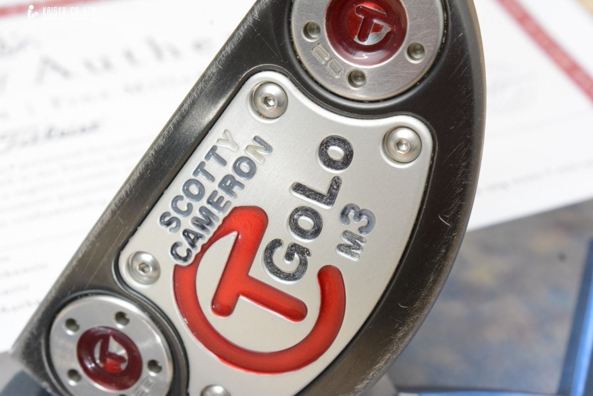 サークルT COA付属】スコッティキャメロン サークルT GoLo Black M3 L