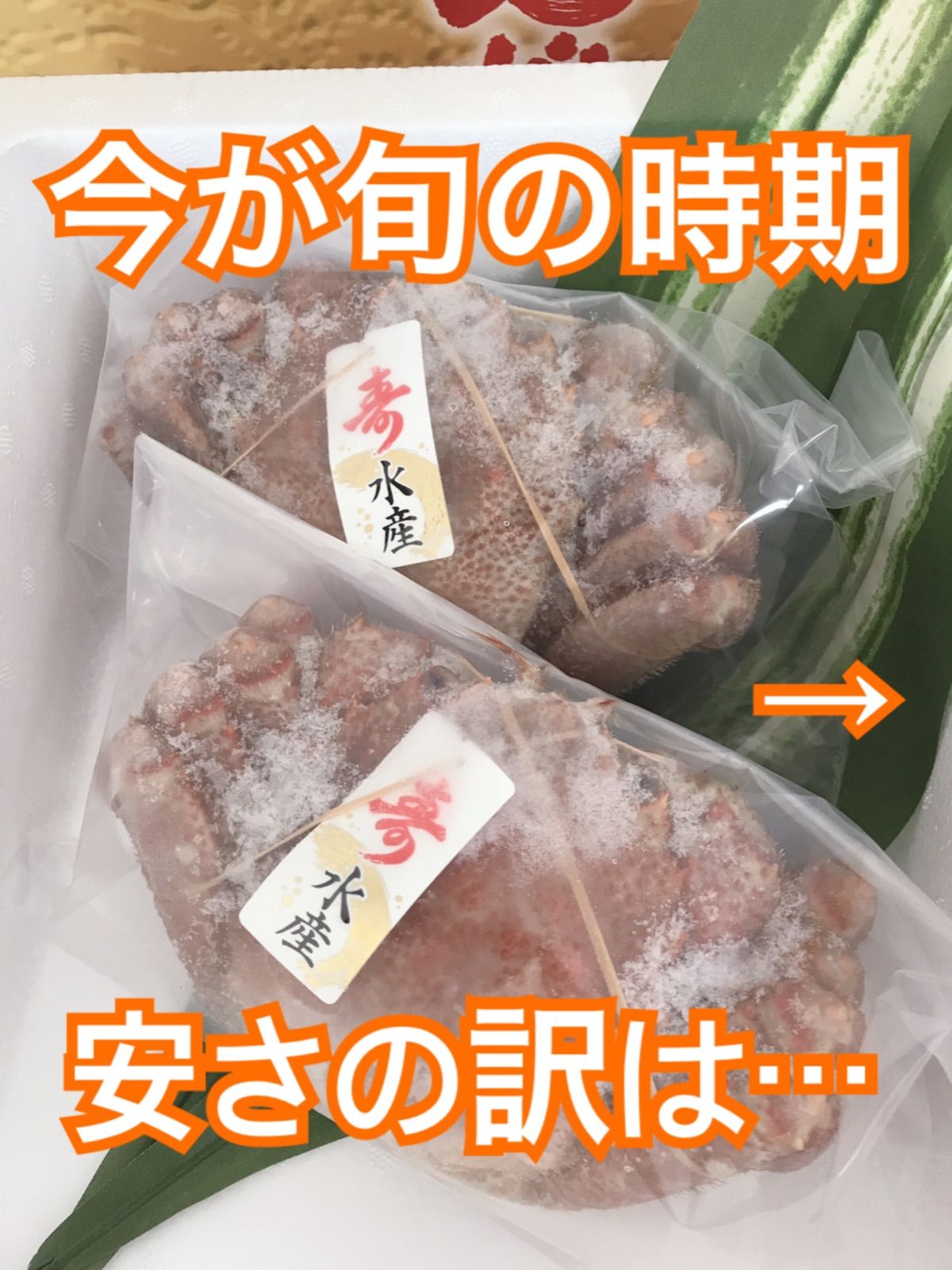 【激安特価】北海道産 毛蟹 約500g 身もミソも濃厚 3特 冷凍 ボイル-1