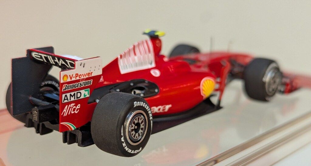 Ferrari F60 Kimi Räikkönen 1:43 F1 FERRARI F60 Kimi Raikkonen Hot 2009 1/43 - 13674841126