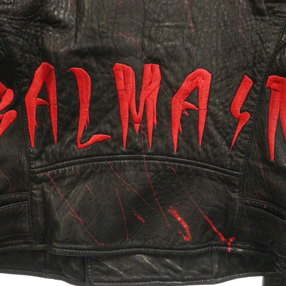 カタリスト レザーライダースジャケット レッド CVTVLIST