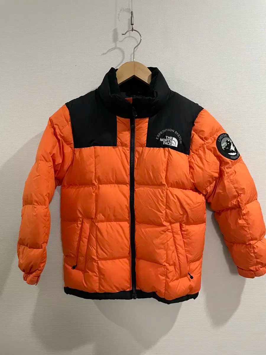 THE NORTH FACE ザノースフェイス オレンジ Nuptse ヌプシ ローツェ ダウン 130