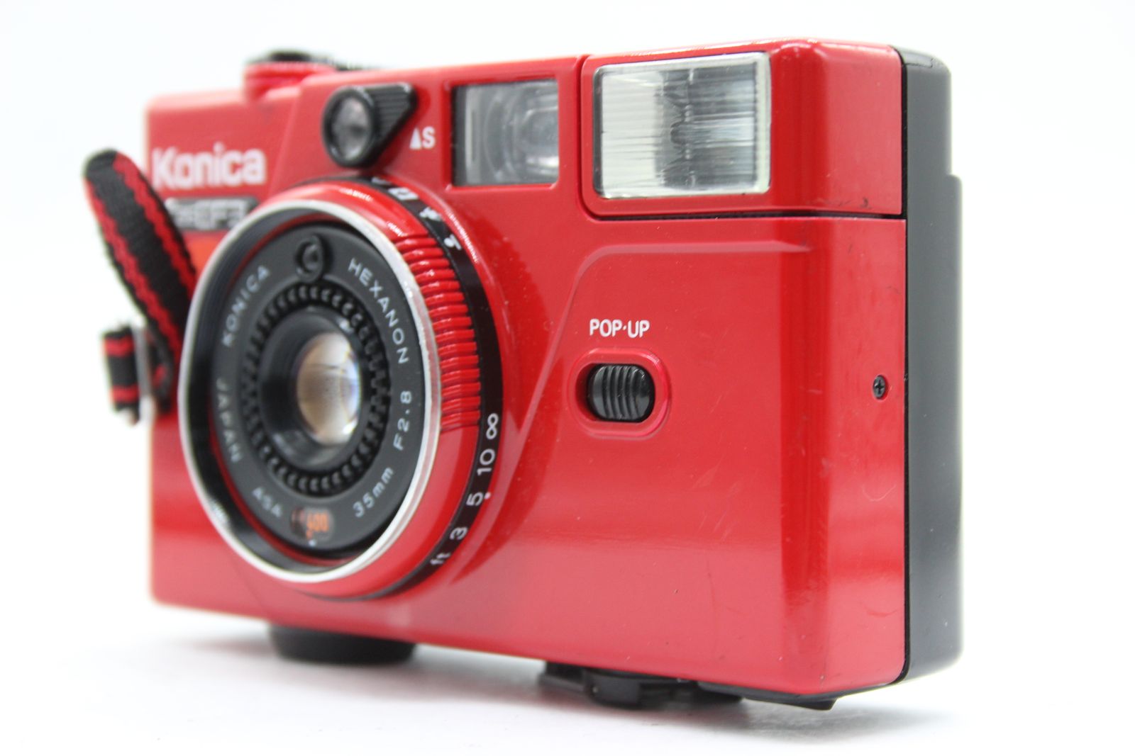 Konica コニカ  C35 EF3 レッド　フィルムカメラ