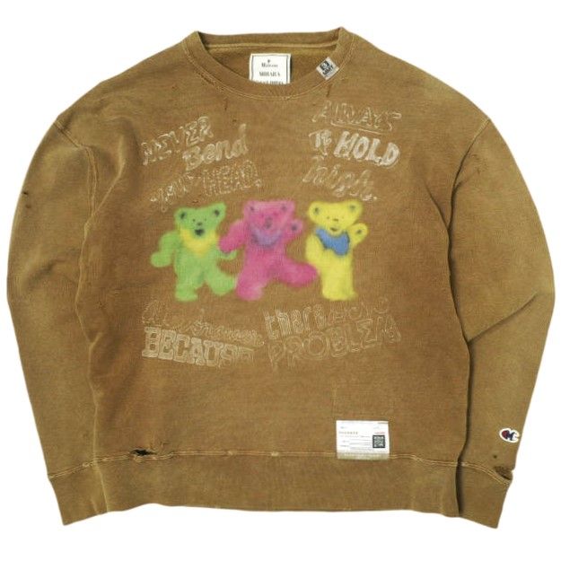 22AW ミハラヤスヒロ ビンテージ加工スウェット ドッキング MAISON MIHARA YASUHIRO メゾン ミハラヤスヒロ 22AW 日本製