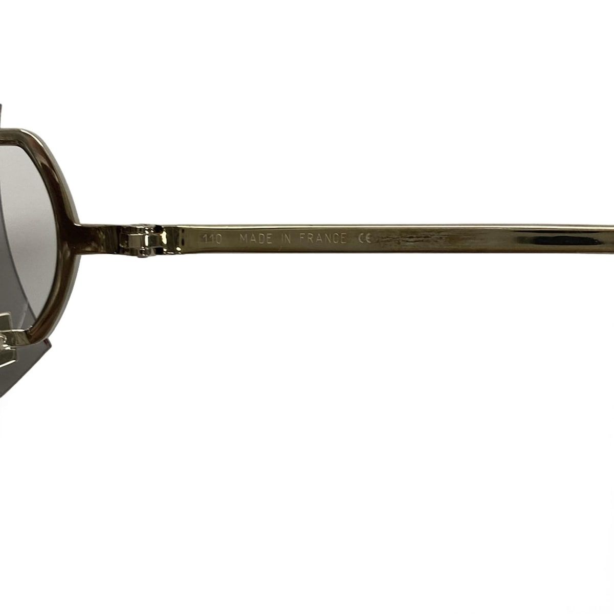 Cartier(カルティエ) サングラス - 110 ダークグレー×シルバー  