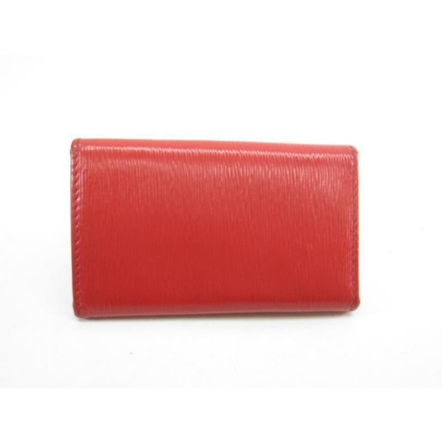 新品未使用 PRADA プラダ キーケース 6連 鍵入れ オレンジ✖レッド 赤 新品未使用 PRADA プラダ キーケース 6連 鍵入れ オレンジ