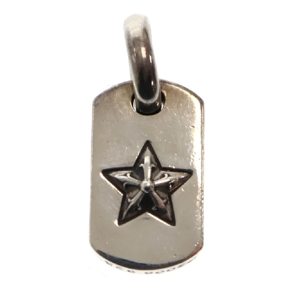 CHROME HEARTS クロムハーツ DT TNY STAR タイニードッグタグ スター ペンダントトップ シルバー BCA255