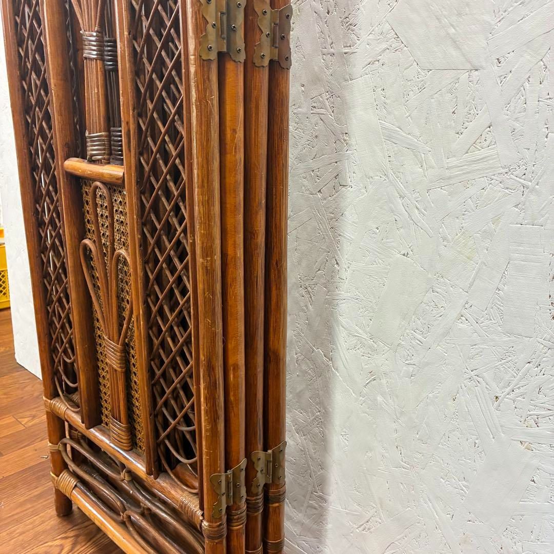 パーテーション 籐