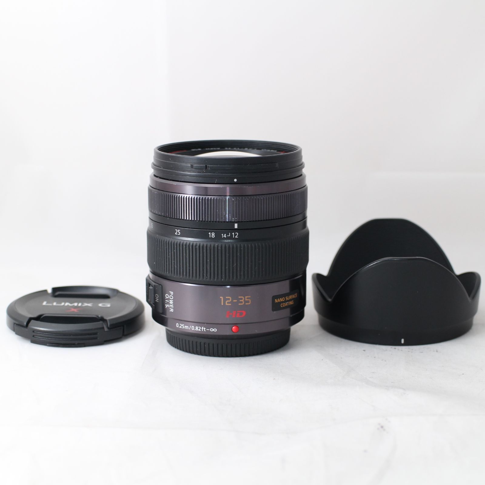 パナソニック マイクロフォーサーズ ルミックス Panasonic LUMIX G X VARIO 12-35mm|F2.8 ASPH.|POWER O.I.S. H-HS12035 3456