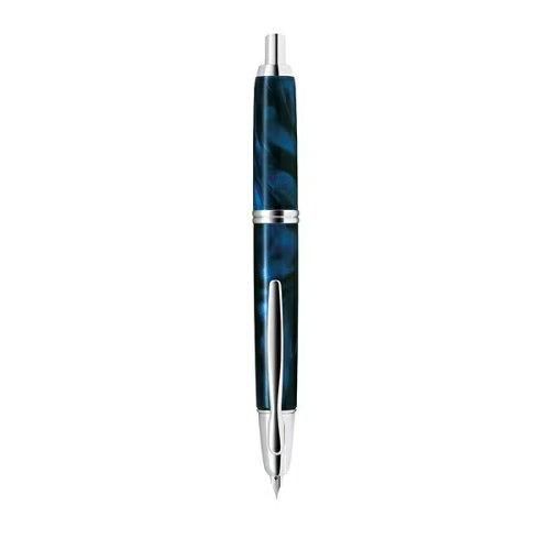 4営業日で発送 PILOT パイロット 万年筆 キャップレス SE マーブルブルー 細字 FCSE-3MR-MALF