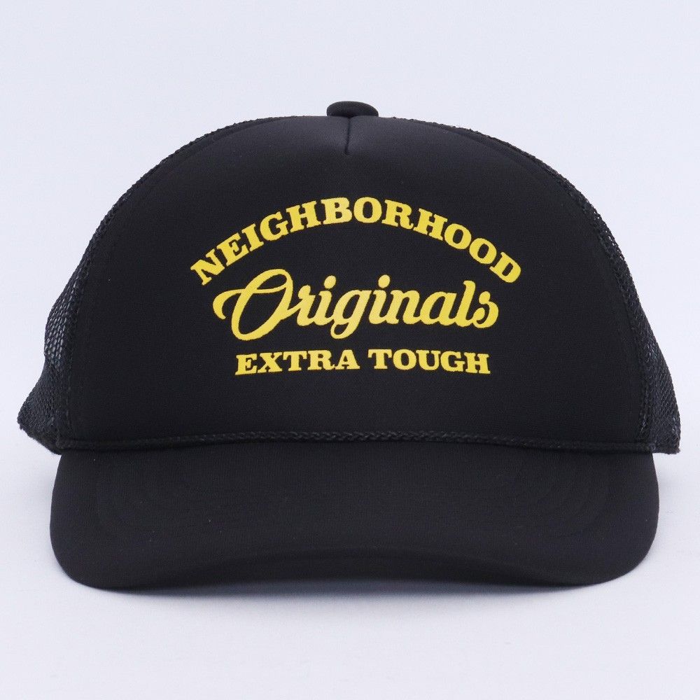 NEIGHBORHOOD ブラック メッシュキャップ NEIGHBORHOOD 渋谷限定 メッシュキャップ トラッカーキャップ
