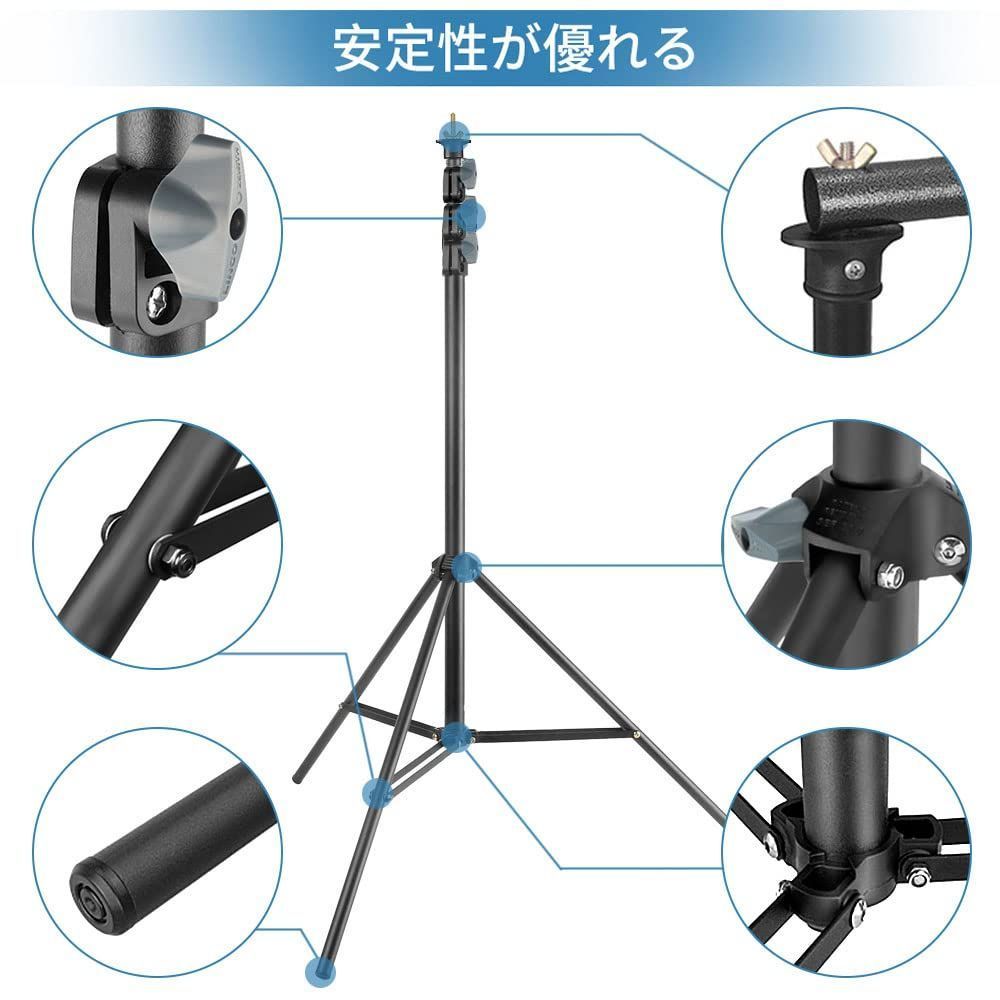 撮影サンドバッグ2個と背景布クリップ 3m