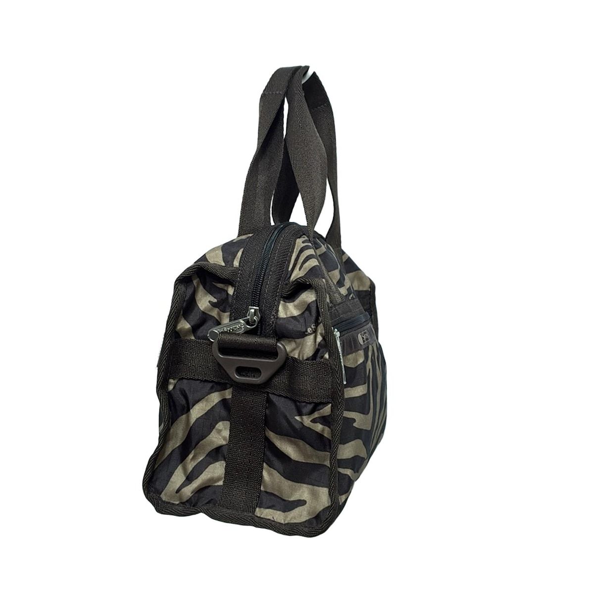LESPORTSAC(レスポートサック) ハンドバッグ - ベージュ×ダーク