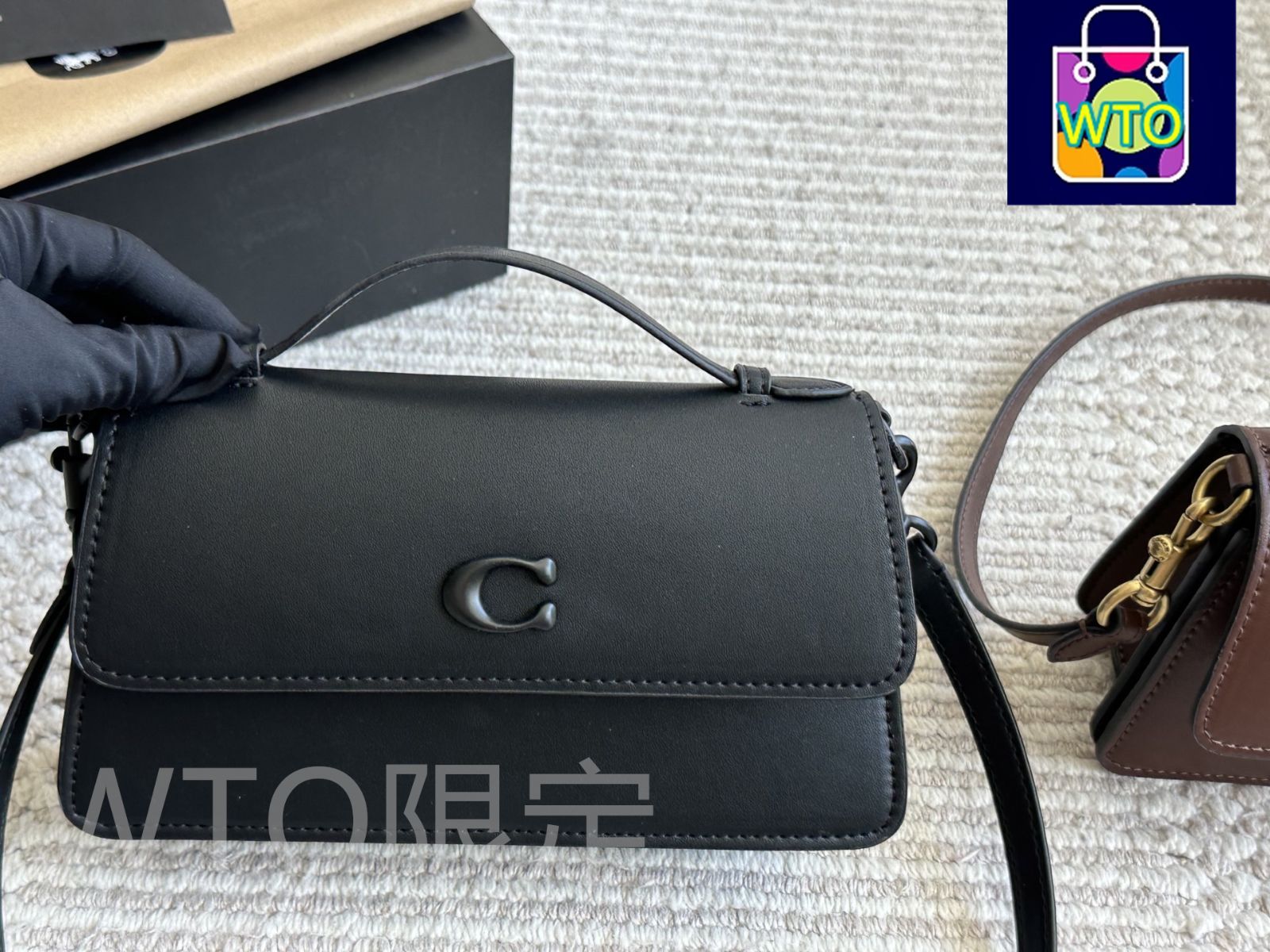 今日 Coach Juno 腋下法棍包 | クーチ ジュノ アームポーチ バッグ | 軽量 × 実用 斜め掛け可 送料無料 在庫 価格-WTO輸入2