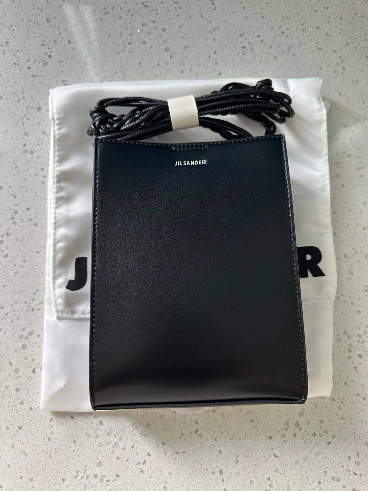 JIL SANDER ジルサンダー TANGLE ショルダーバッグ スモール ブラック