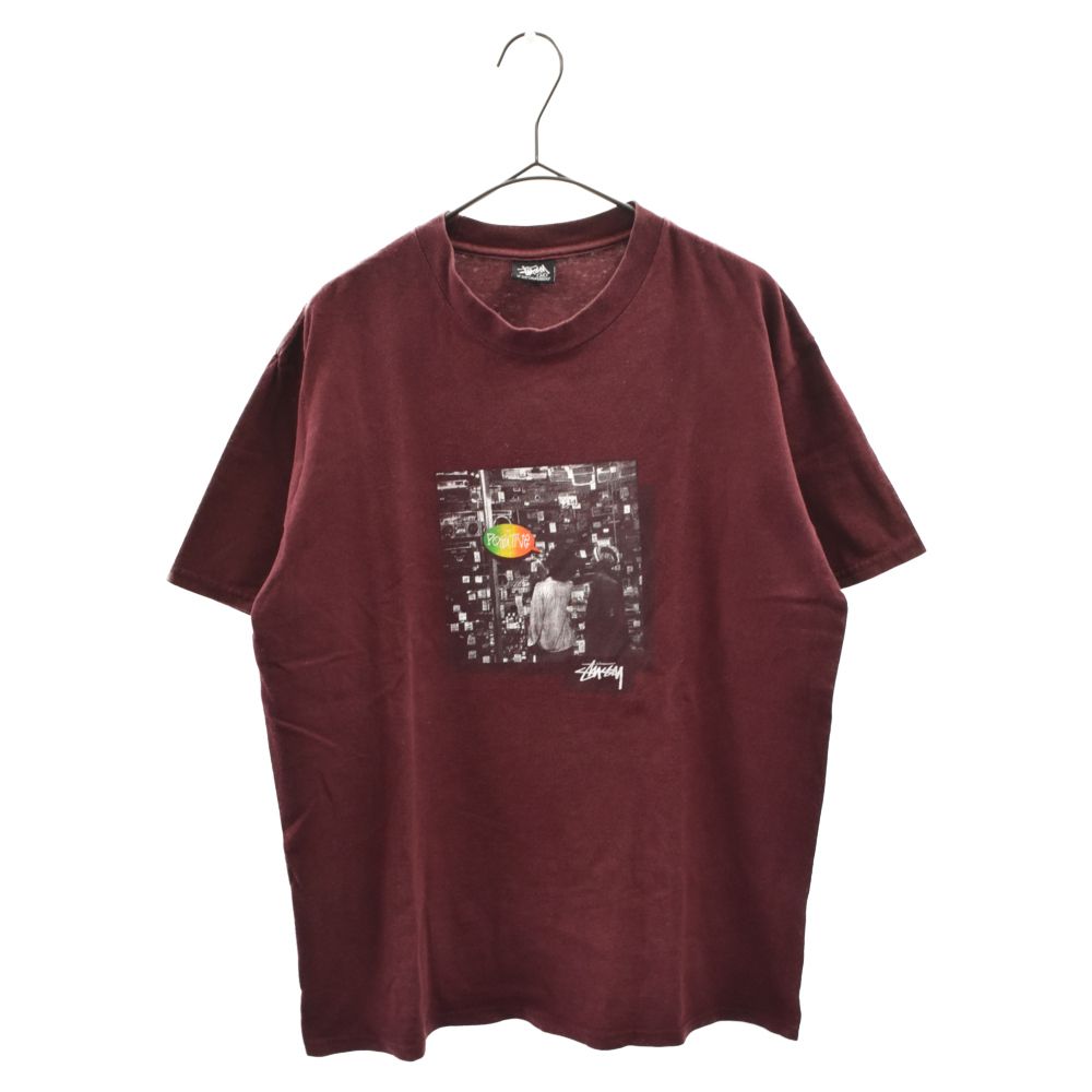 STUSSY (ステューシー) ヴィンテージ オールド プリント 半袖Tシャツ 