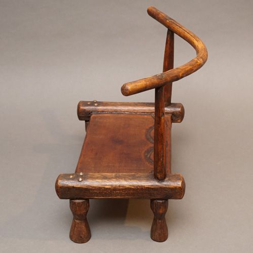 大人気の アフリカ コートジボワール バウレ族 折畳椅子 その他