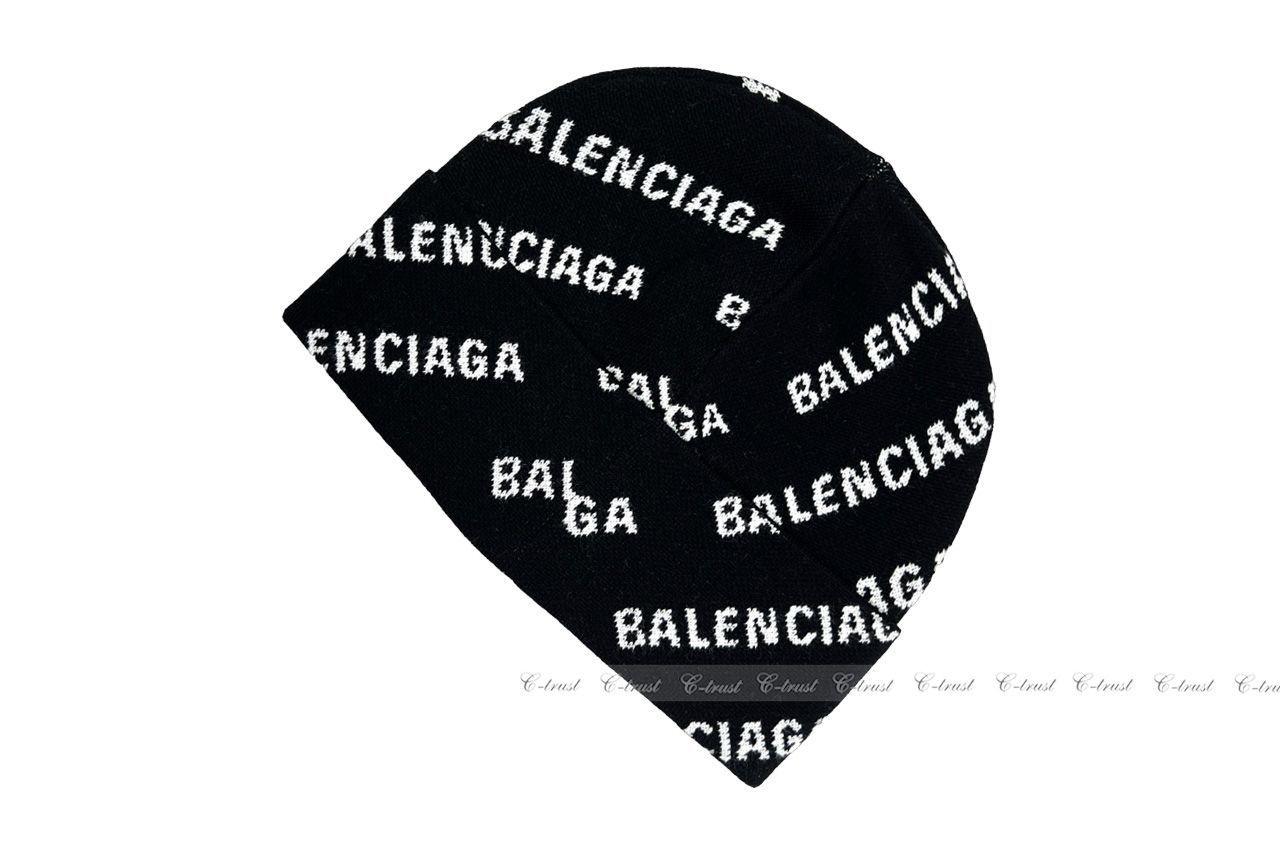 [BALENCIAGA] ロゴ ビーニー ☆送料込☆ org.jpg