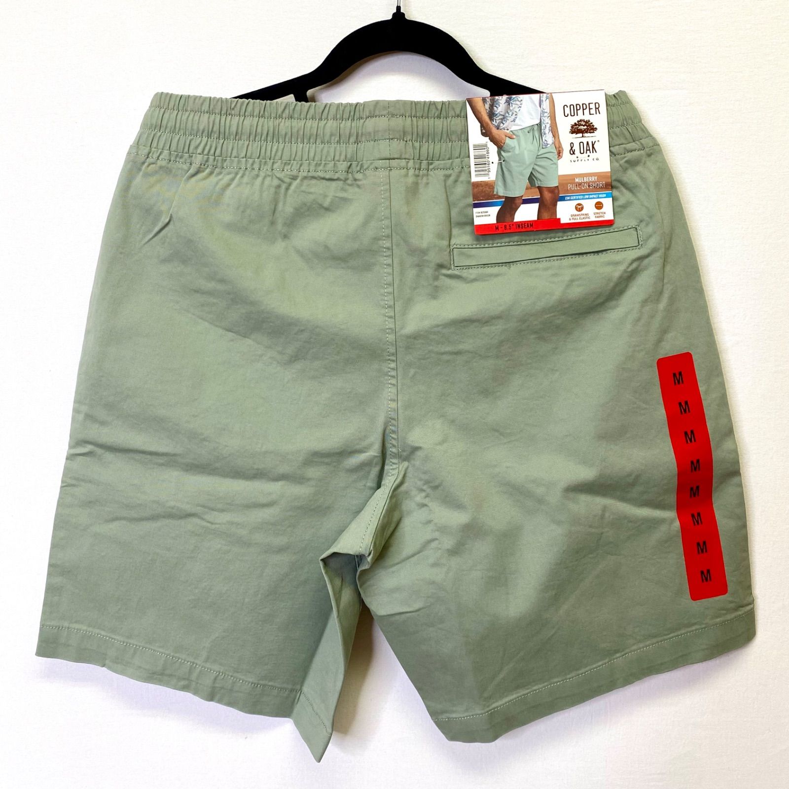 オン　メンズ　ショートパンツ　XL 緑 オン メンズ ショートパンツ XL 緑 ベルト付きカーゴショートパンツ(S