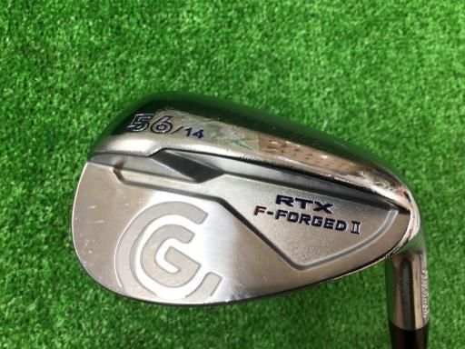 クリーブランド Cleveland RTX F-FORGED II 56°|14° ウェッジ WG 純正特注シャフト フレックスその他 メンズ 男性用 右利き 右用 Cランク ゴルフクラブ