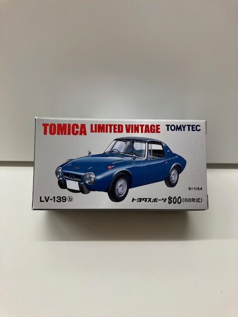 トミカ リミテッドヴィンテージ トヨタ スポーツ800 (68年式) LV-139 