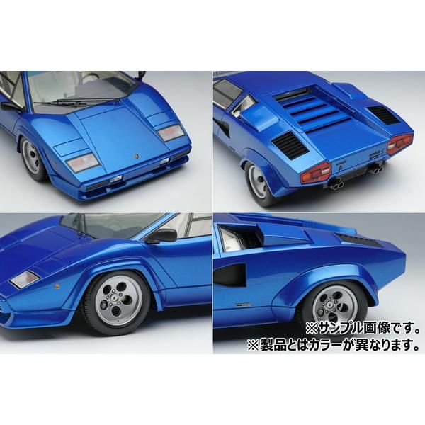 新品 IDEA 1/18 ランボルギーニ カウンタック LP5000S 1982 イエロー