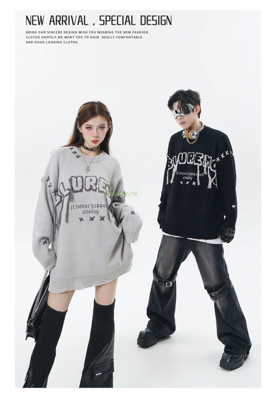  2025 フリンジ おしゃれ メンズセーター20代ファション ゆるシルエット 秋冬男女兼用痩せ hax 5 a 474276 ビスチェ ベスト ジレ ビスチェ