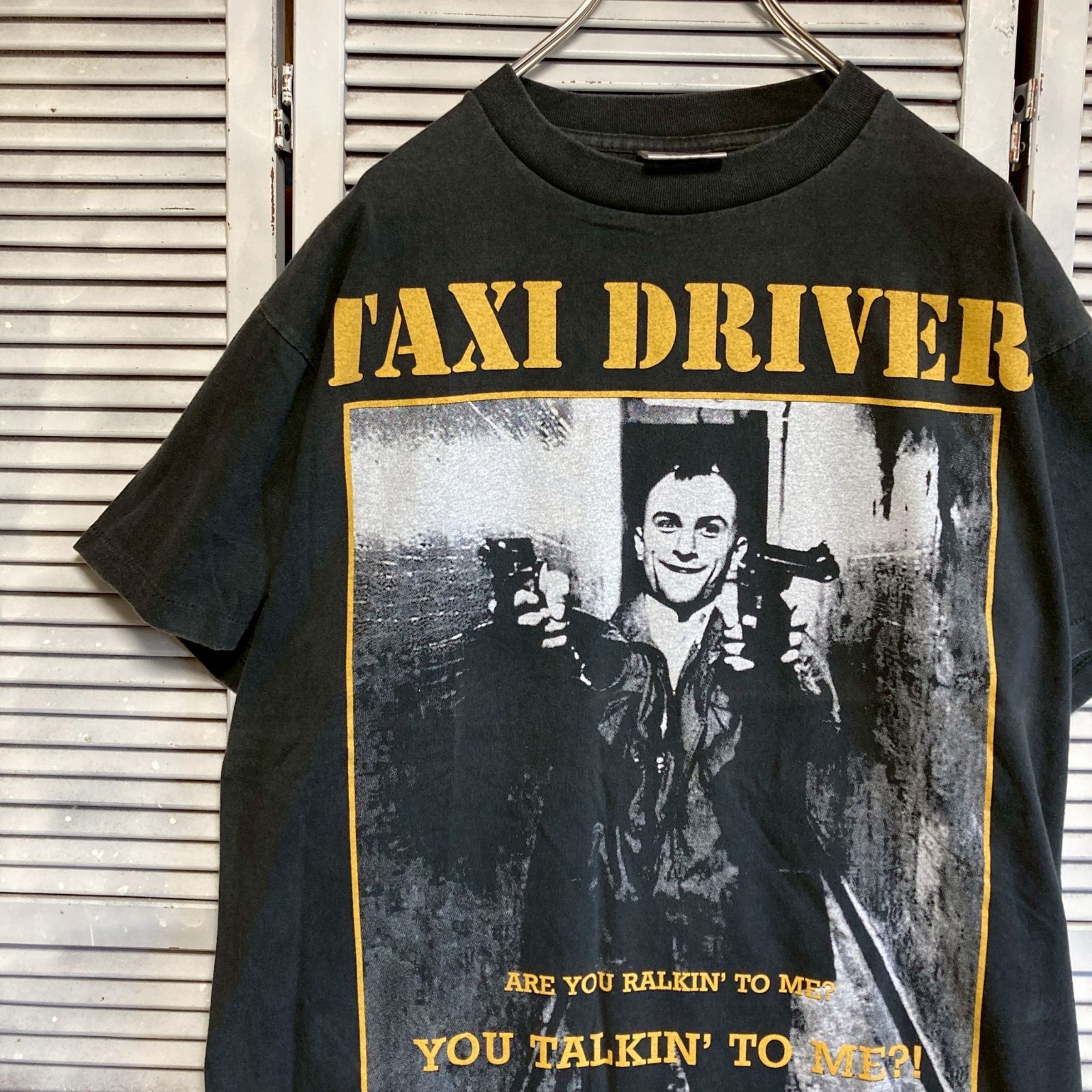 mm] BBYL ムービー Tシャツ 古着 黒 タクシードライバー TAXI