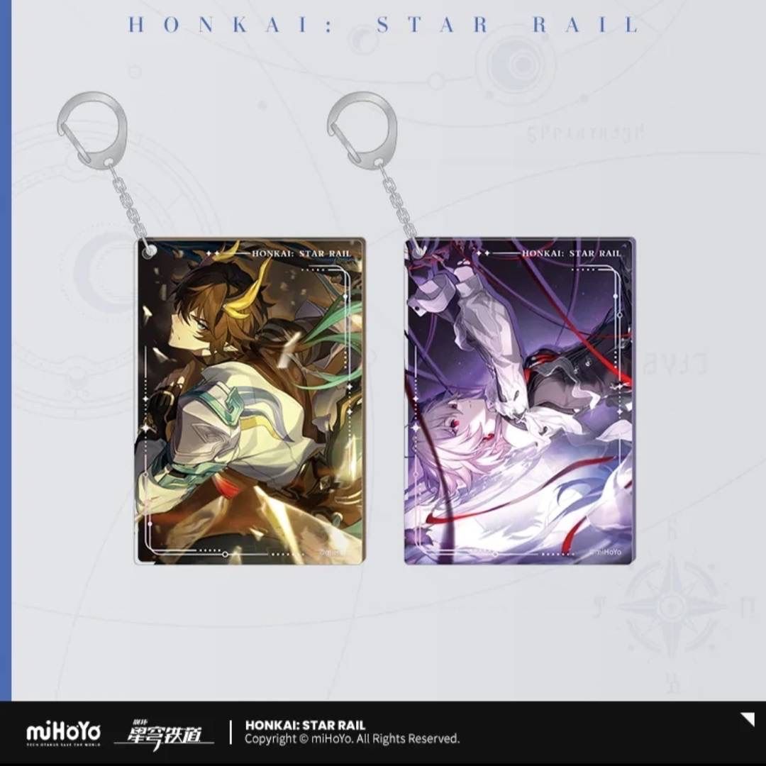 公式正規品 長夜月 丹恒 騰荒 キーホルダー 光円錐 崩壊スターレイル