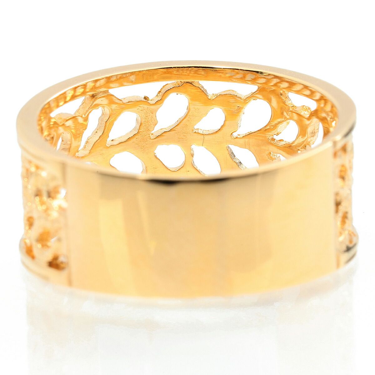 GINZA TANAKA K18YG フリーサイズ 指輪 K18YG リング | 高品質 金・プラチナ