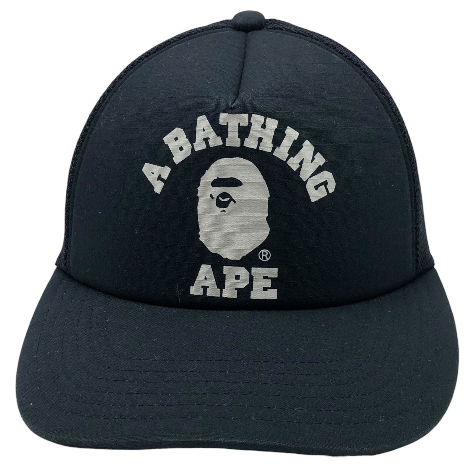 A BATHING APE メッシュキャップ 1993年製 A BATHING APE アベイシングエイプ メッシュ キャップ 帽子