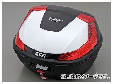 2輪 デイトナ GIVI モノロックケース BLADE B37B912D パールホワイト塗装 品番：78036 JAN：4909449424667