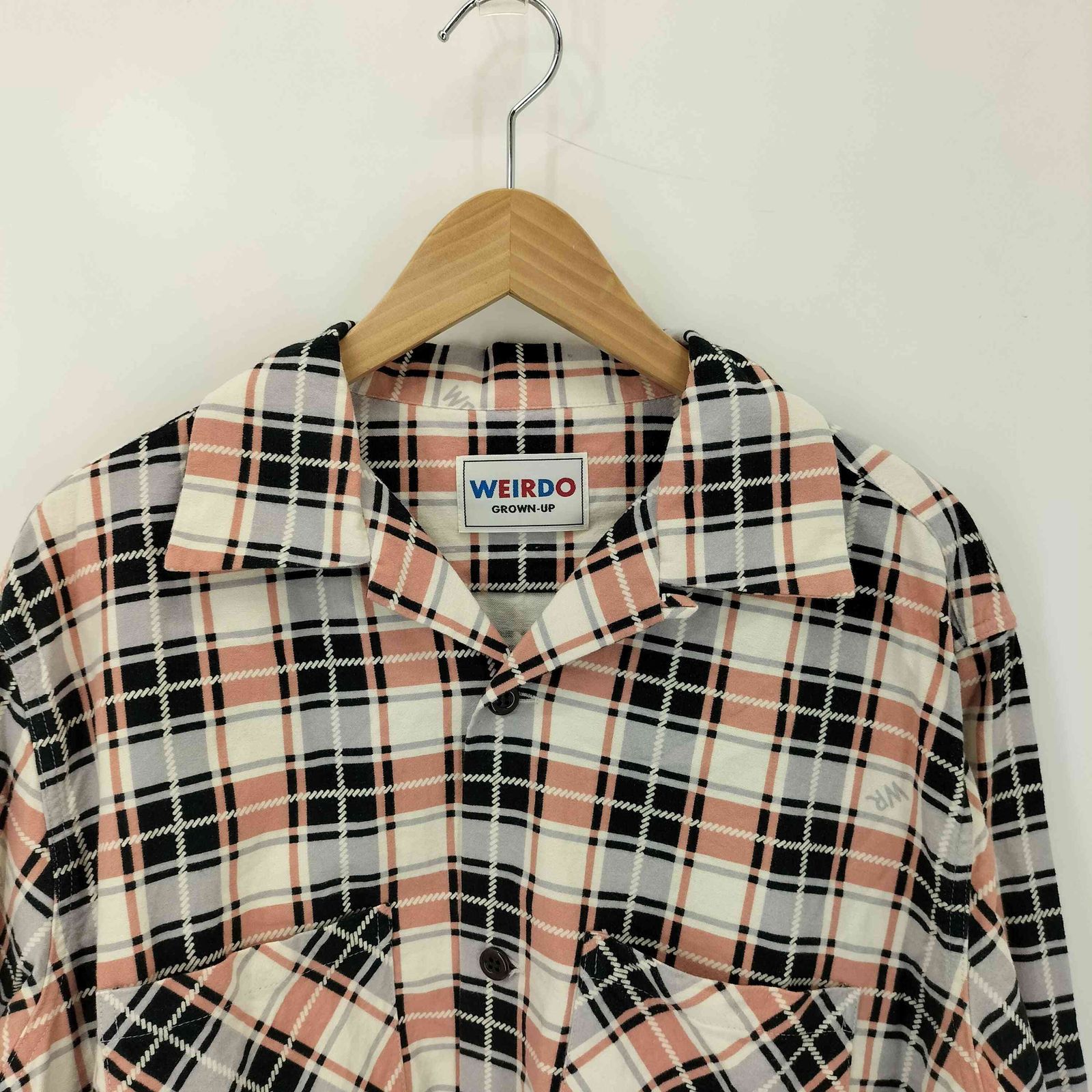 Weirdo ウィアードLADY LUCK 日本製 sサイズ ウィアード WEIRDO 24AW WIND UP - L/S CHECK SHIRTS メンズ JPN
