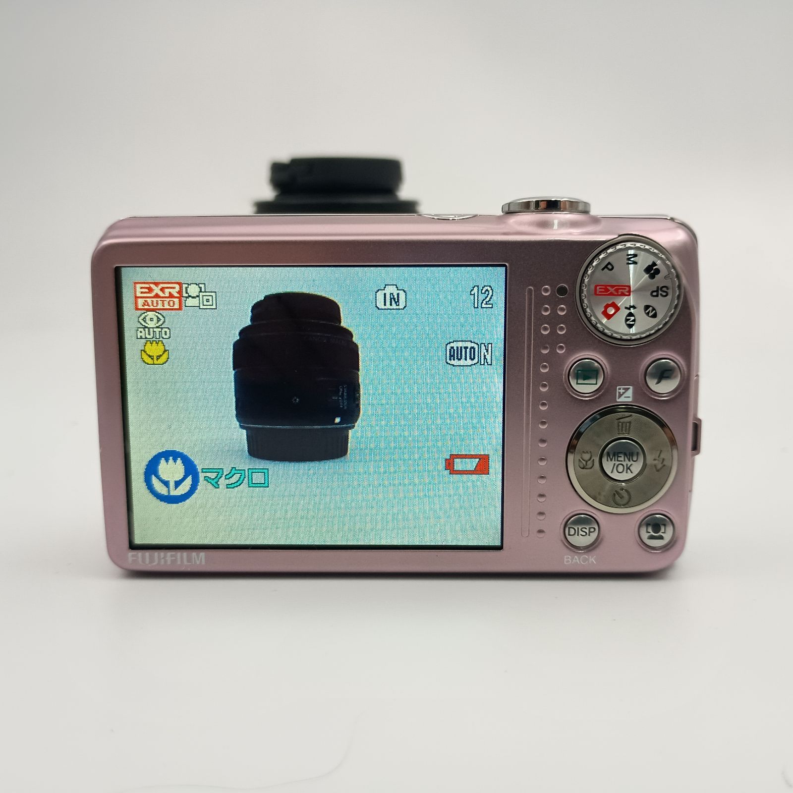 FUJIFILM FINEPIX F80 EXR COMPACT DIGITAL CAMERA Pink ピンク