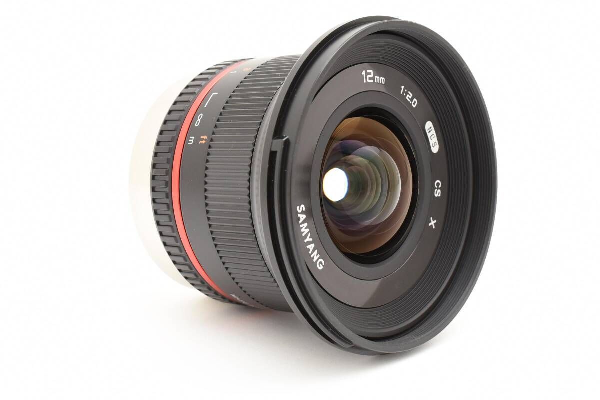 ☆新品級☆サムヤン SAMYANG 12mm F2 NCS CS Xマウント☆ Y1046 #2630