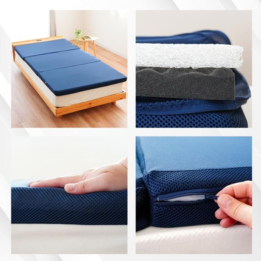 TRUE SLEEPER マット 低反発 セミダブル 中古 ショップジャパン