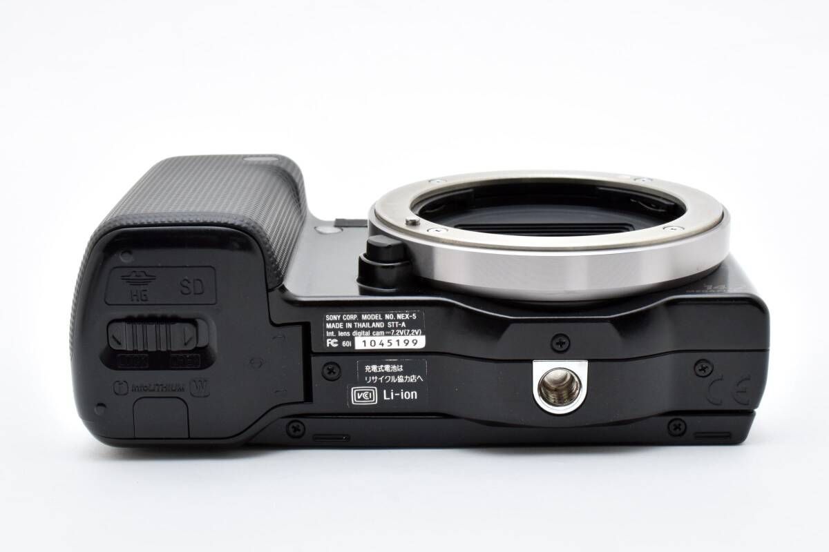 ☆良品☆ ソニー SONY NEX-5 ボディ ブラック HVL-F7S
